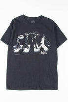 Black Beatles Abby Road T-Shirt