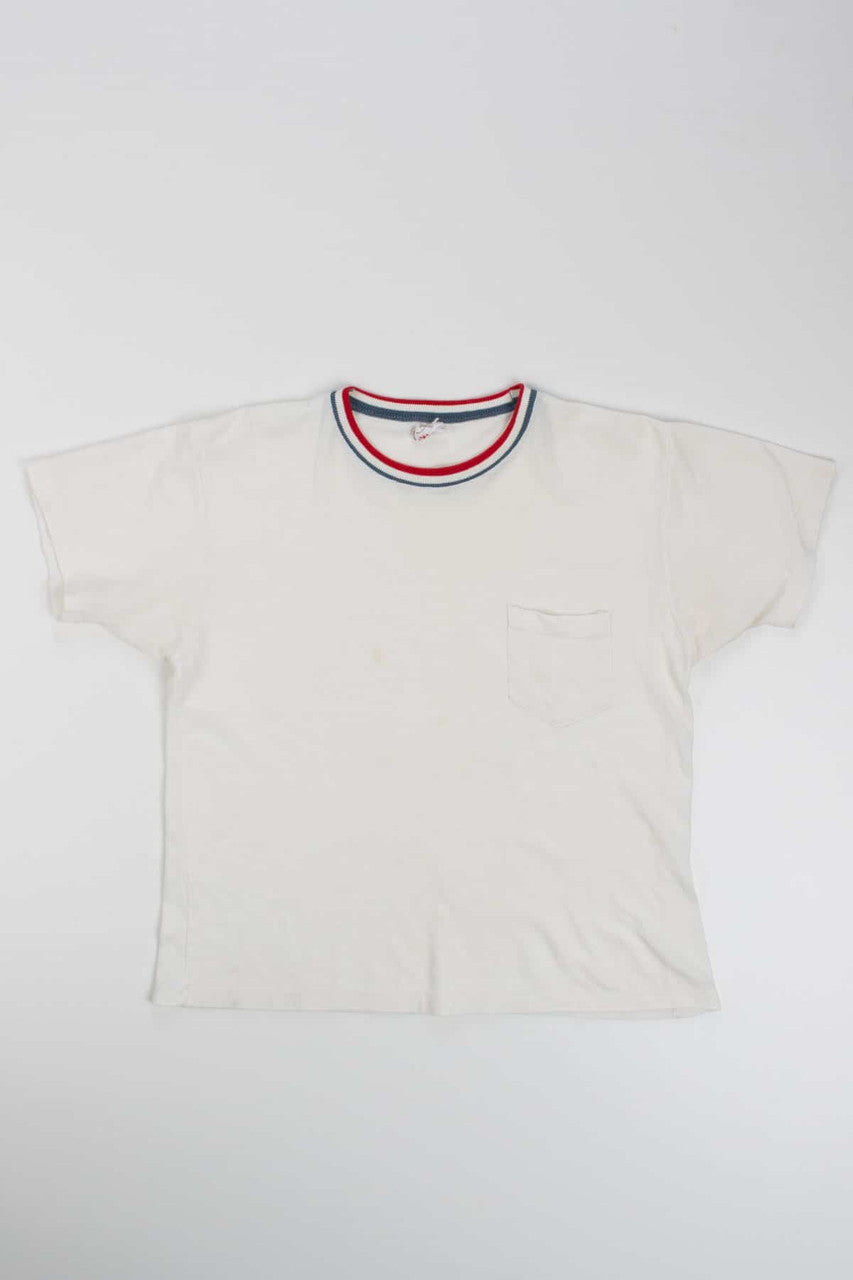 Vintage Knit Ringer Tee