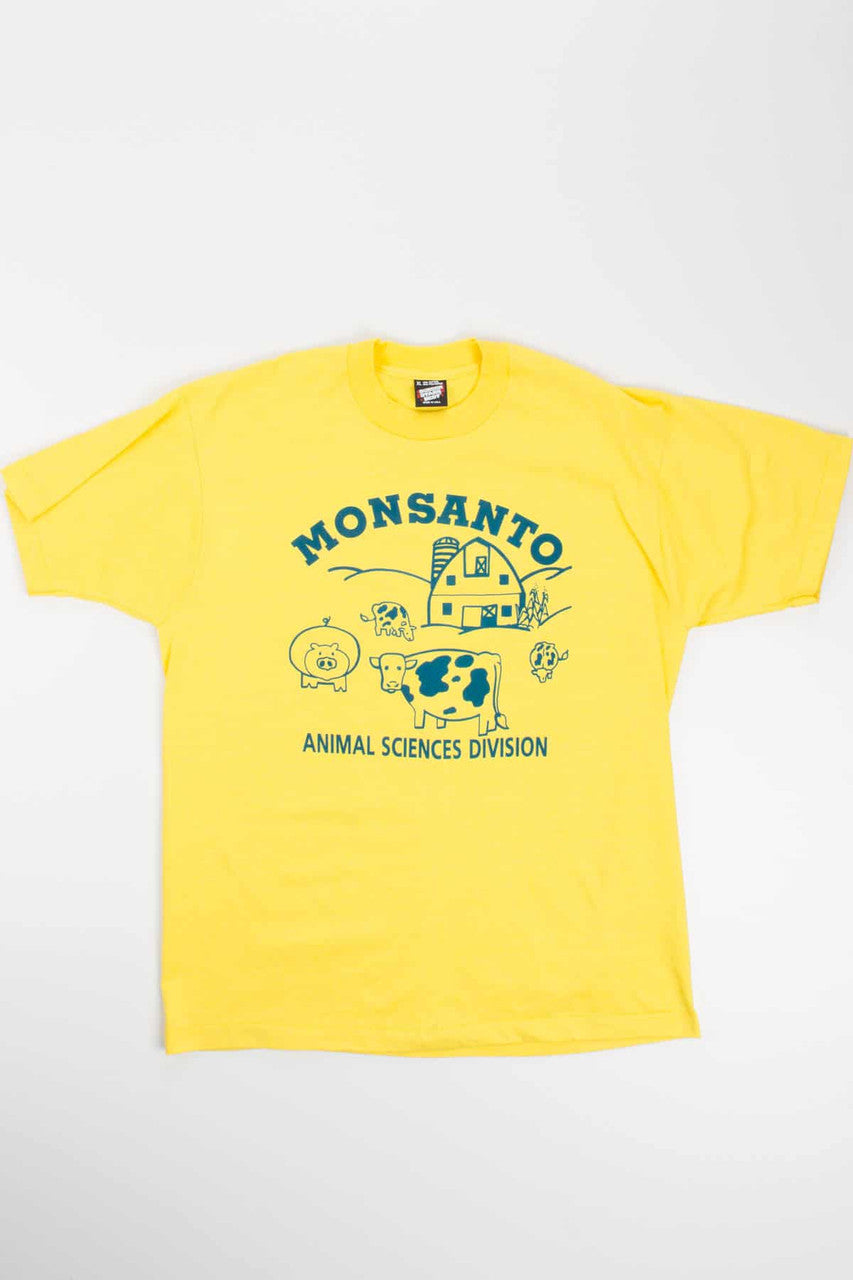 Deadstock Monsanto T-Shirt (Single Stitch)