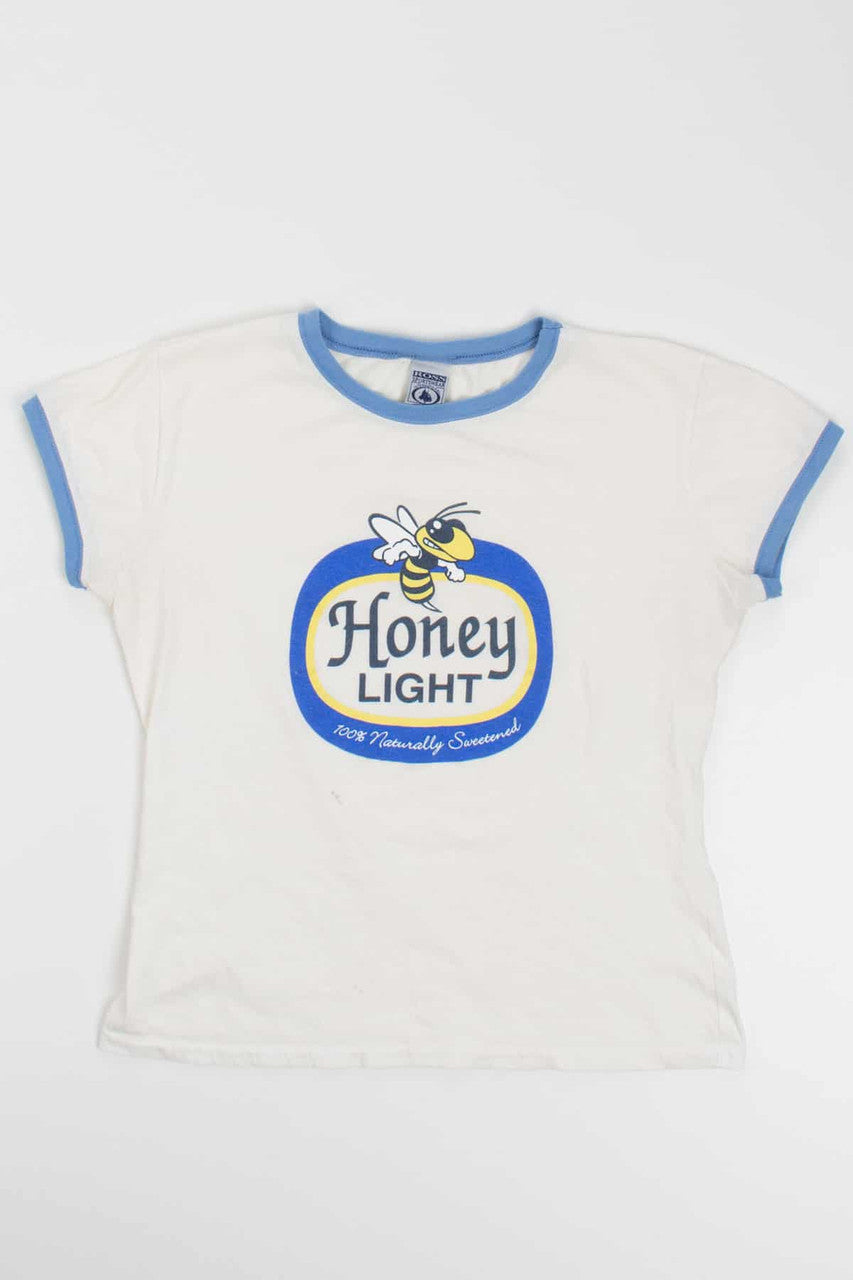 Honey Light Ringer Tee