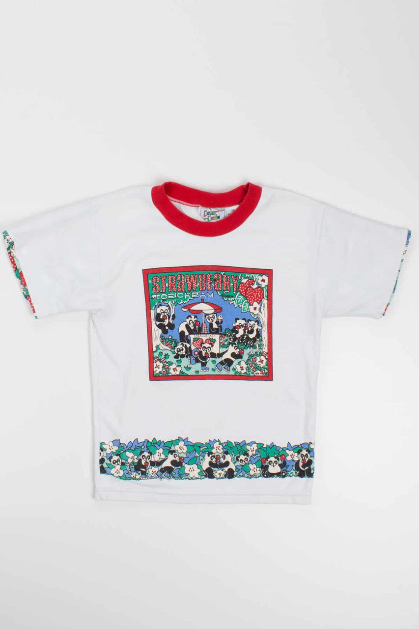 Strawberry Icecream Vintage Tee