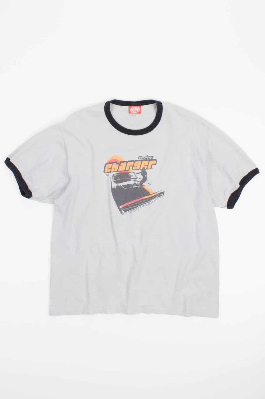 Dodge Charger 1970 Ringer Vintage T-Shirt