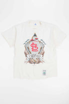 Cardinals 1993 Embroidered Vintage T-Shirt (Single Stitch)