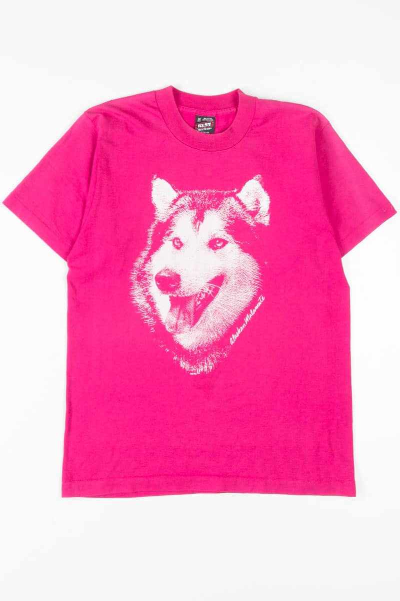 Alaskan Malamute Vintage T-Shirt (Single Stitch)