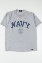 Grey Navy T-Shirt