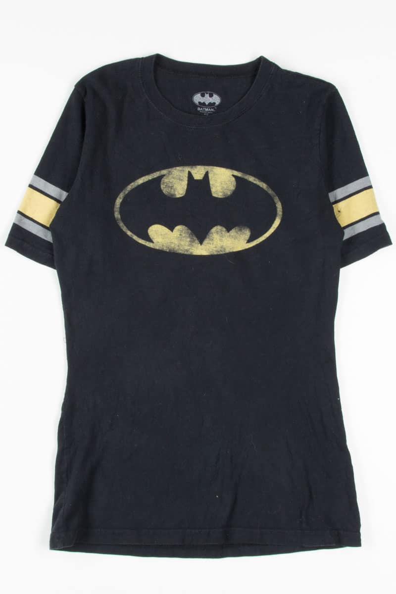 Batman Striped Sleeve T-Shirt