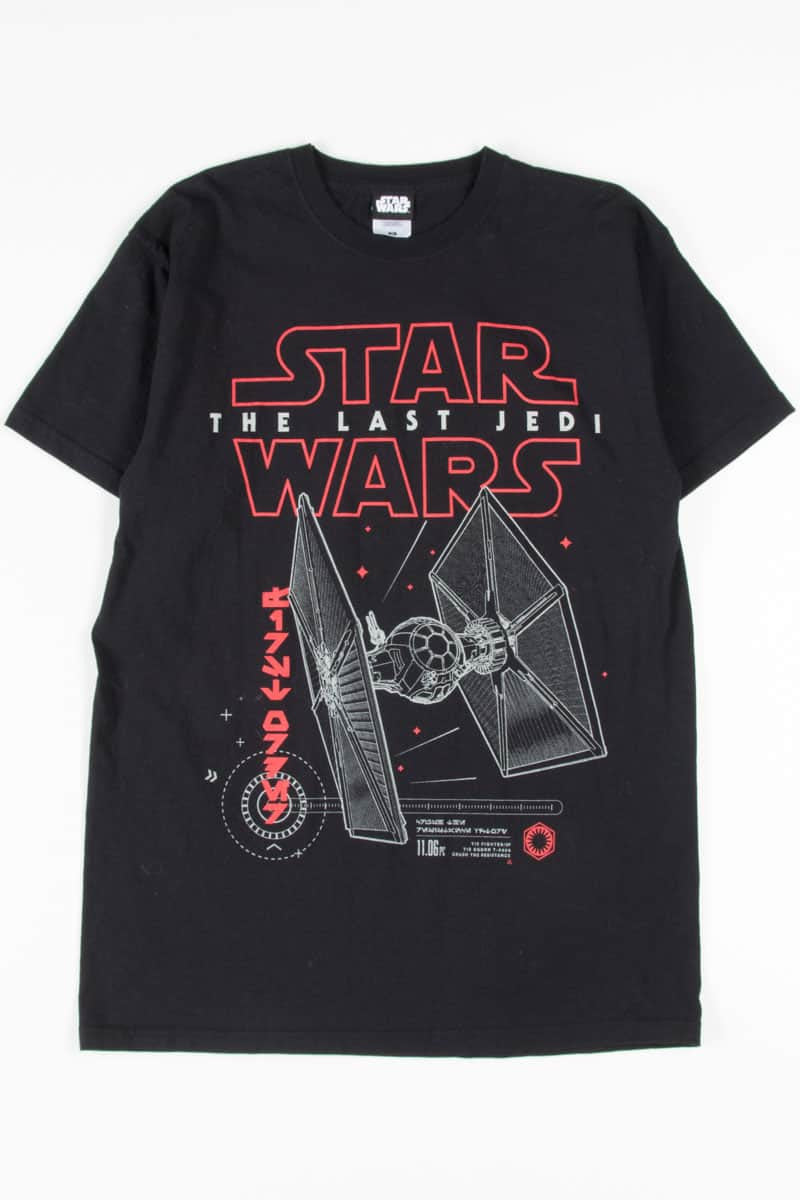 The Last Jedi Tie Fighter Star Wars T-Shirt