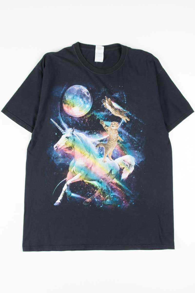 Unicorn Moon Kitties T-Shirt