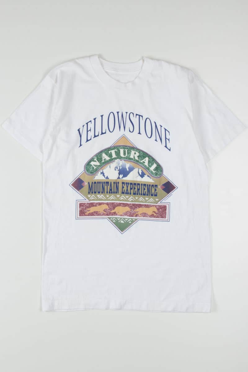 Yellowstone National Park T-Shirt (Single Stitch)