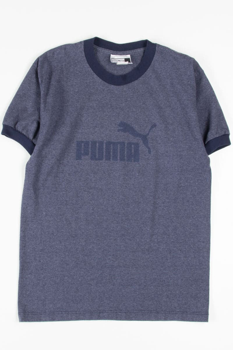Navy Puma Ringer T-Shirt