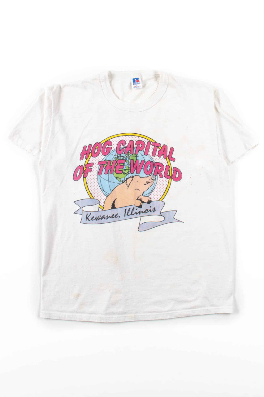 Hog Capital of the World T-Shirt (Single Stitch)