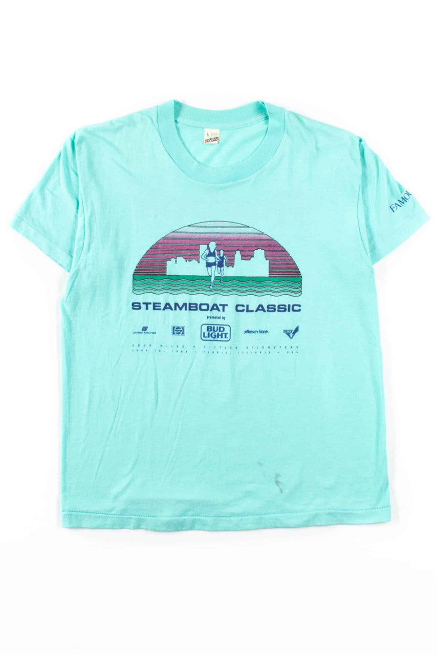 Reebok Steamboat Classics T-Shirt (1988, Single Stitch)