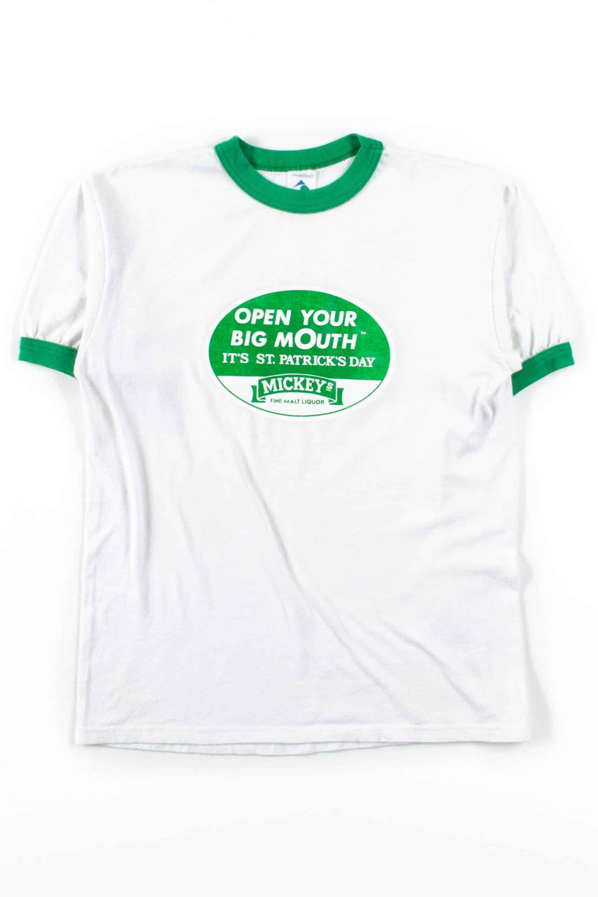 Mickey's Malt Liquor Ringer T-Shirt
