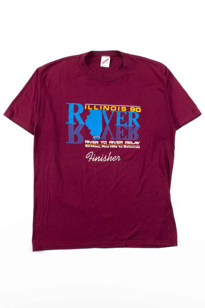 Illinois 90 River To River T-Shirt (Single Stitch)