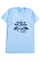 I Belong To Mary Mother T-Shirt (Single Stitch)