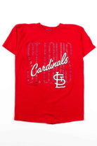 Red St. Louis Cardinals T-Shirt (1991, Single Stitch)