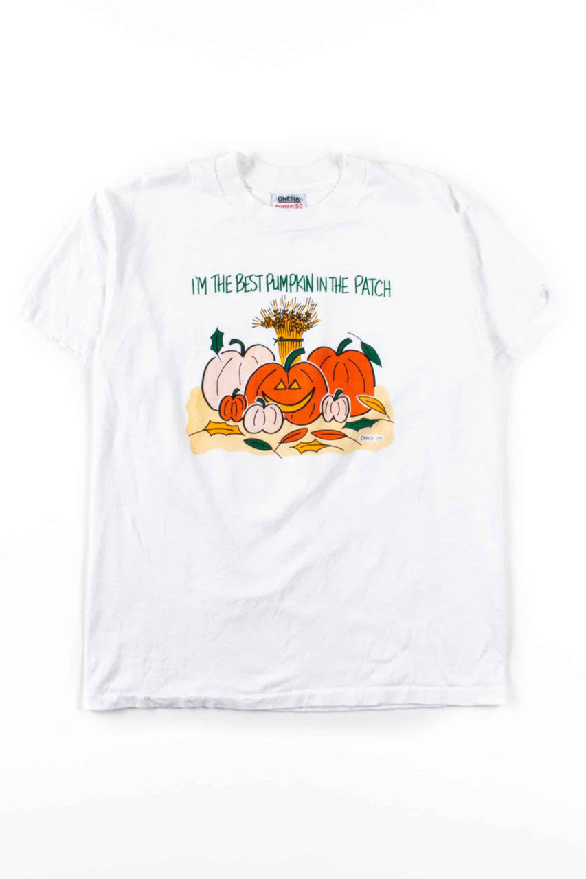 Best Pumpkin In The Patch T-Shirt (1991, Single Stitch)