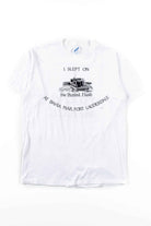 I Slept On The Busted Flush T-Shirt (1990, Single Stitch)