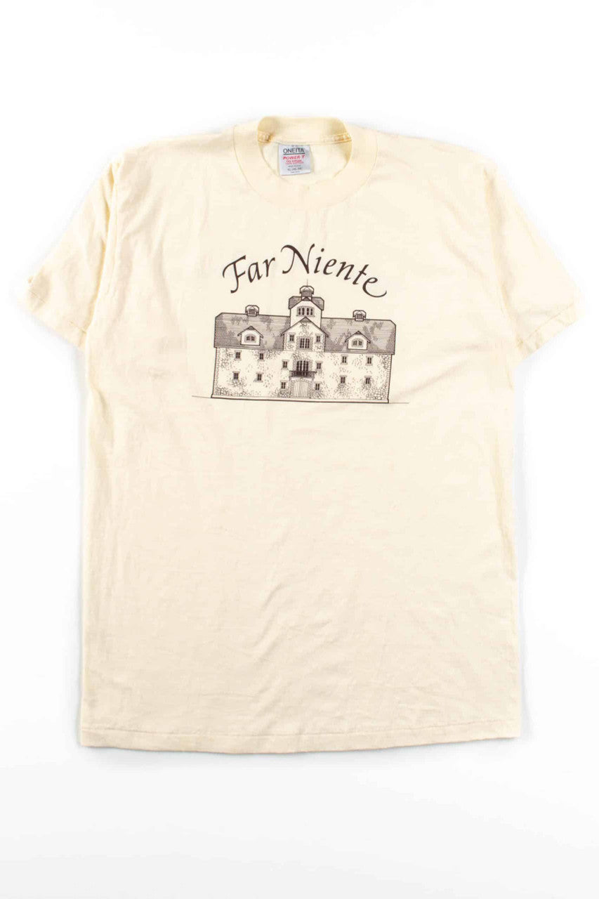 Far Niente Winery T-Shirt (Single Stitch)