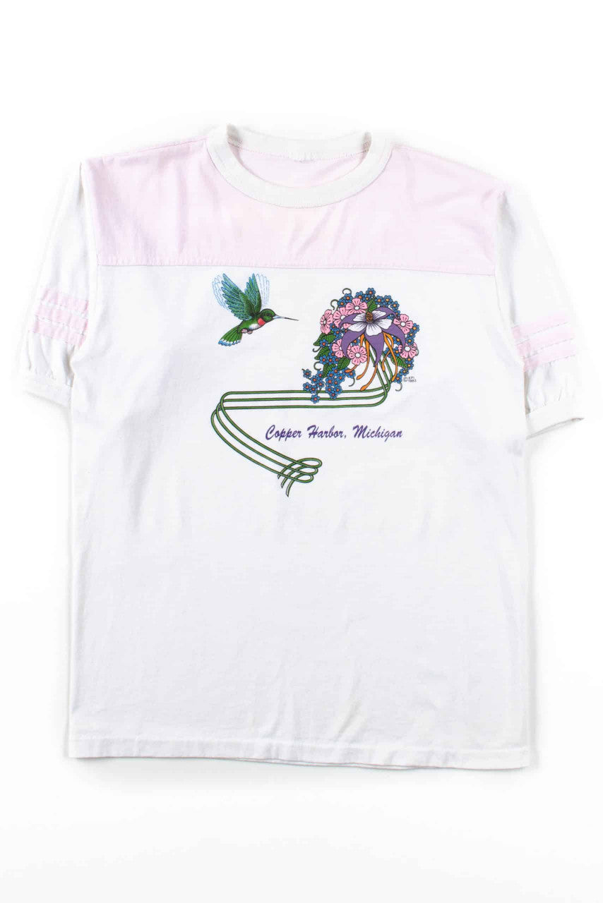 Copper Harbor Color Block T-Shirt (Single Stitch)