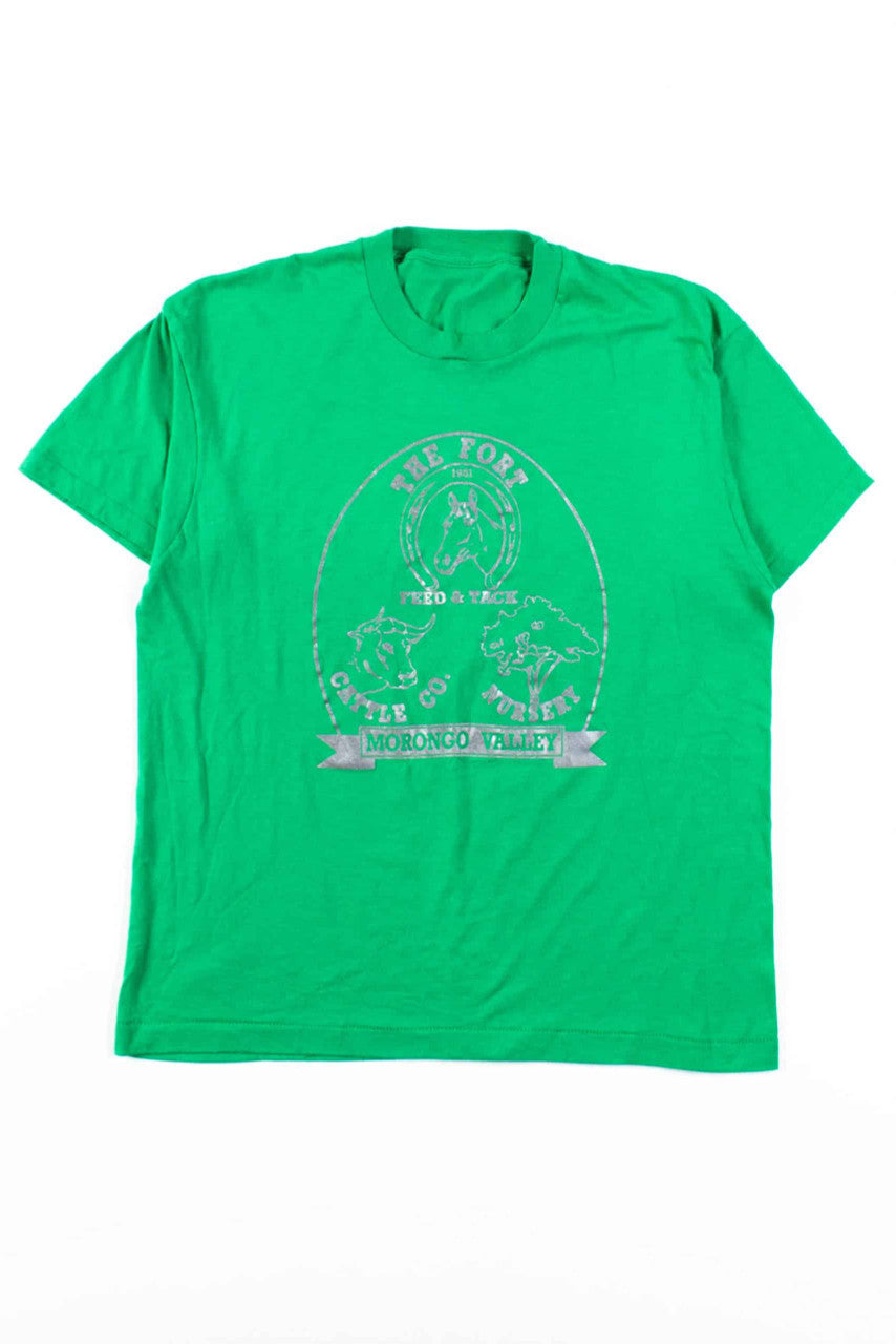 The Fort Feed & Tack T-Shirt (Single Stitch)