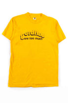 Gorditas Are Too Much T-Shirt (1970s, Single Stitch)