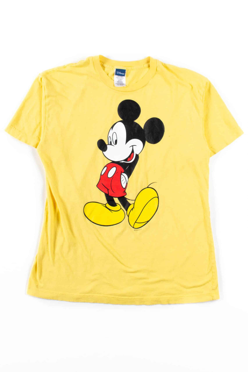 Yellow Mickey Mouse T-Shirt