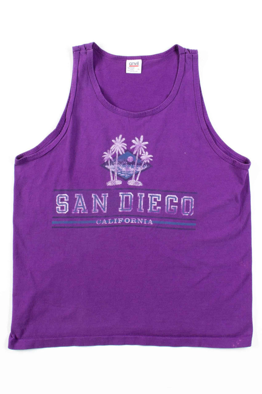 San Diego California Tank (Single Stitch)
