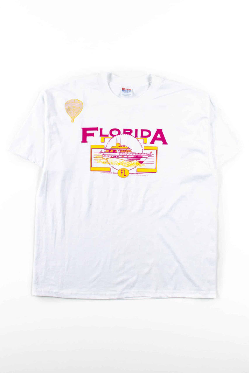 Florida Boat & Balloon T-Shirt (1997)