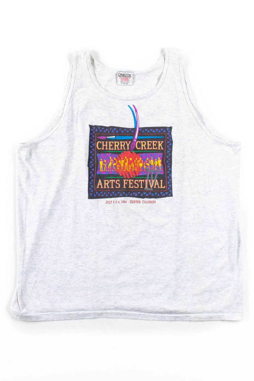 Cherry Creek Arts Festival Tank (1994, Single Stitch)