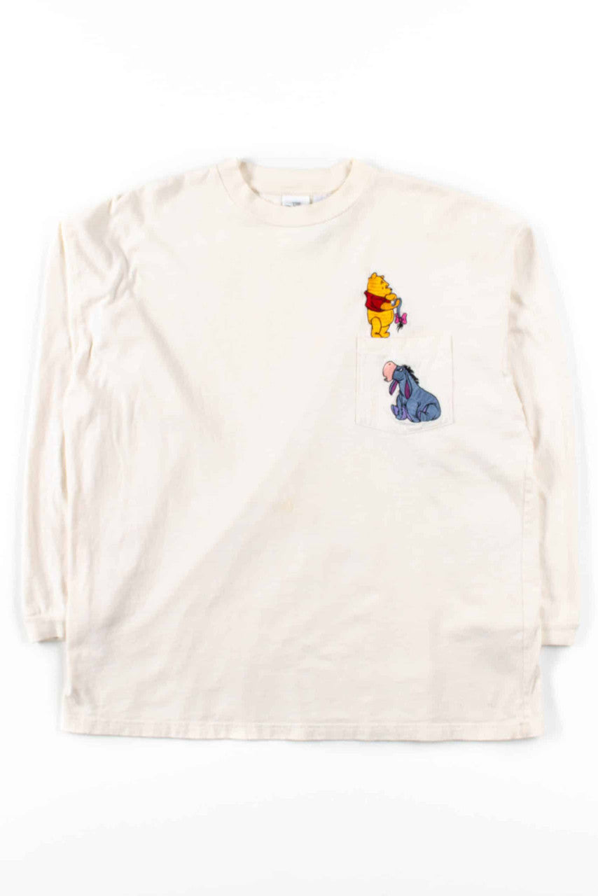 Pooh & Eeyore Long Sleeve Pocket T-Shirt