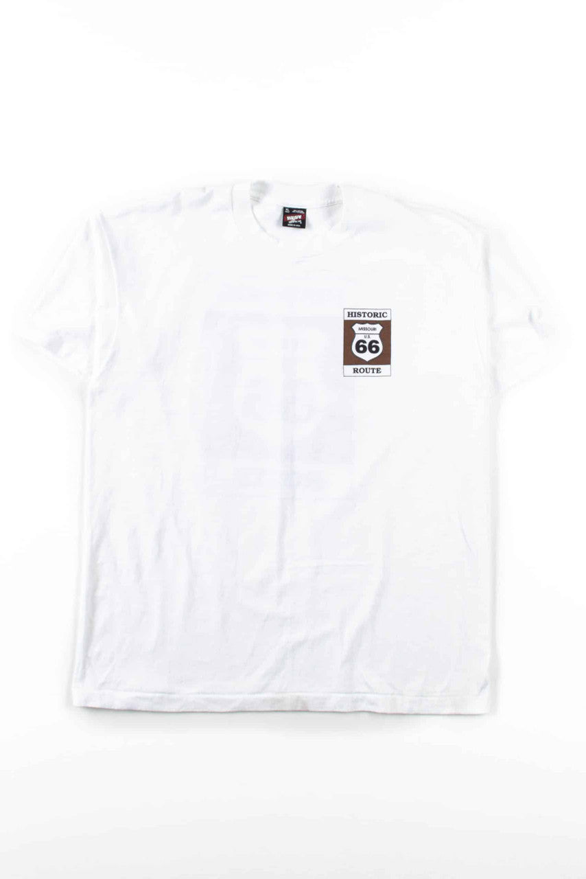 Historic Route 66 T-Shirt (Single Stitch)