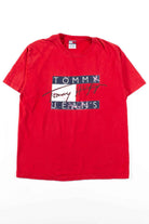 Red Tommy Jeans Logo T-Shirt
