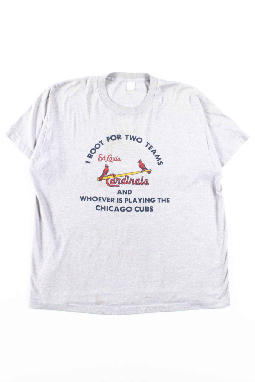I Root For Two Teams T-Shirt (Single Stitch)