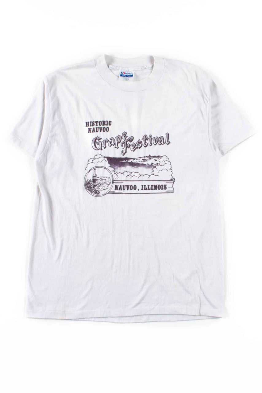 Historic Nauvoo Grape Festival T-Shirt (Single Stitch)
