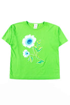 Green Flowers T-Shirt