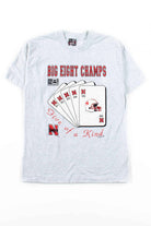 Nebraska Big Eight Champs T-Shirt (1995, Single Stitch)