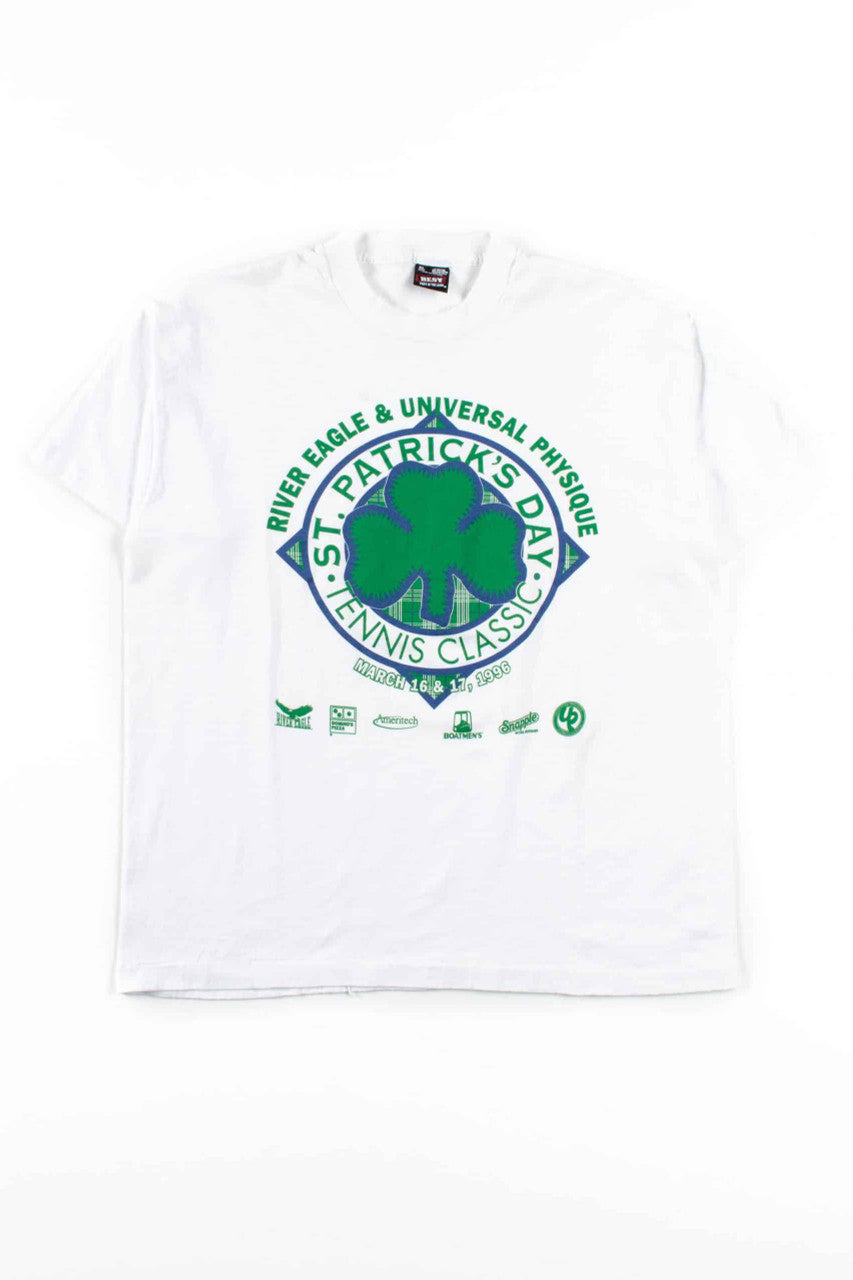 St. Patrick's Tennis Classic T-Shirt (1996, Single Stitch)
