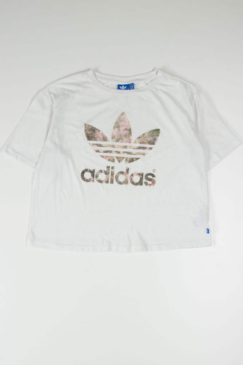 Floral Adidas Boxy T-Shirt