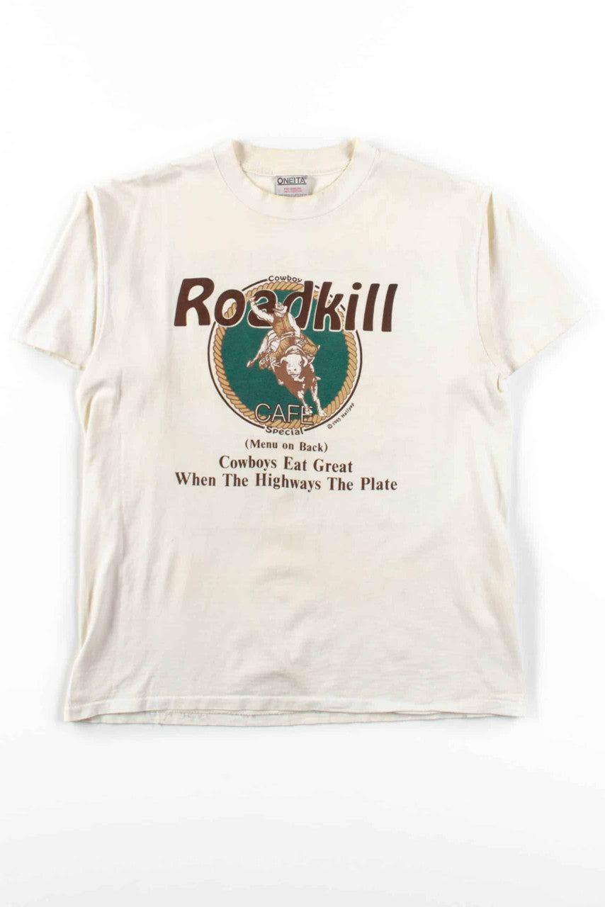 Roadkill Cafe T-Shirt (1993, Single Stitch)