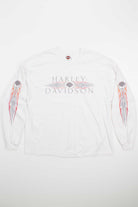 Oversized Harley Flames Long Sleeve