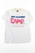 Church Of God Camping T-Shirt (X-Large, Single Stitch)