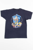 Power Puff Tardis Mash-up Tee