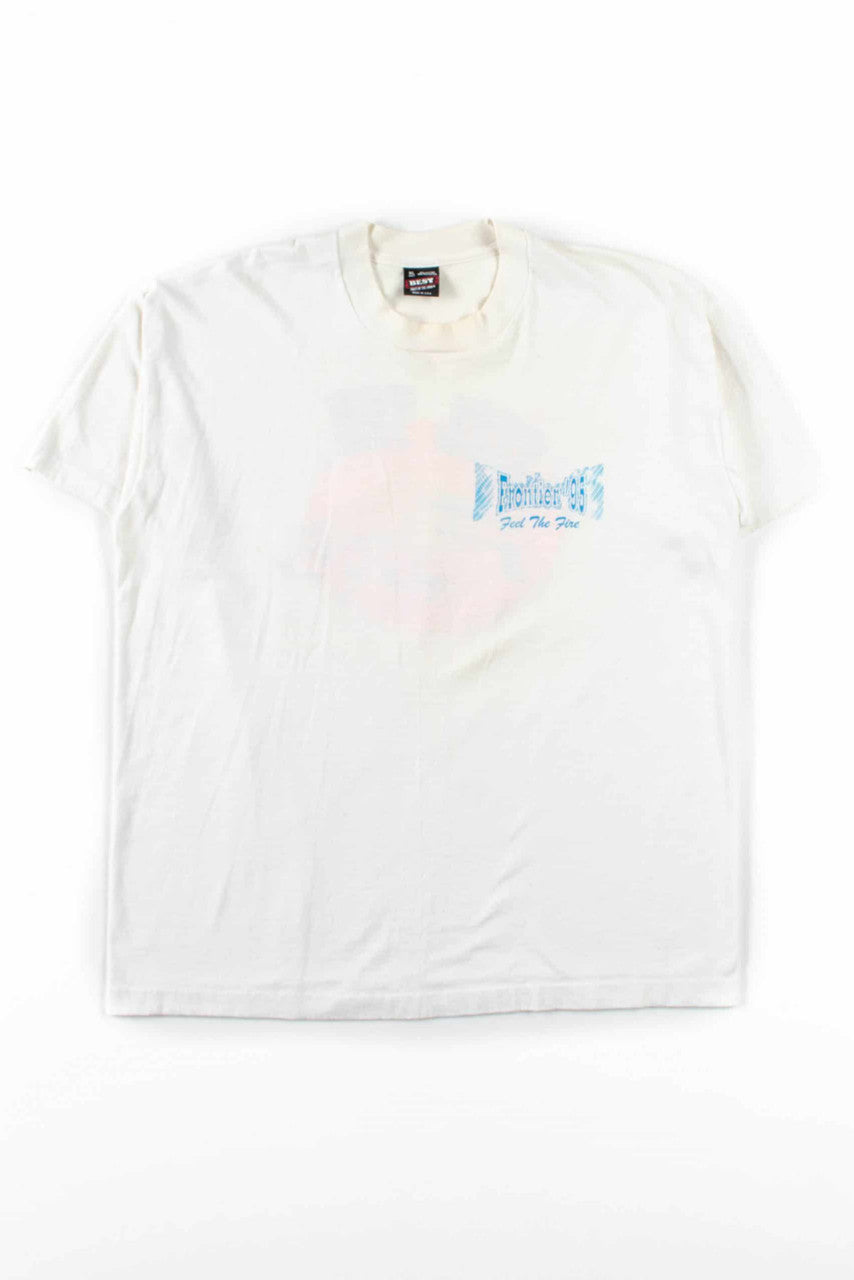 Feel The Fire T-Shirt (1996, Single Stitch)