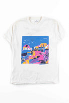 Greece Neon Town T-Shirt