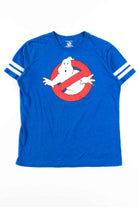 Blue Striped Ghostbusters T-Shirt