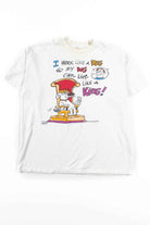 I Work Like A Dog T-Shirt (1996, Single Stitch)