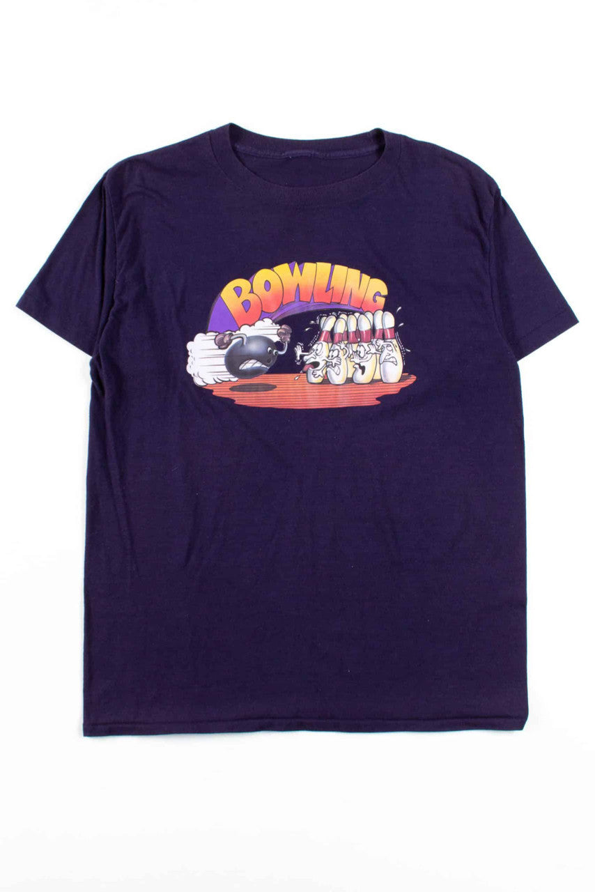Vintage Bowling T-Shirt (Single Stitch)