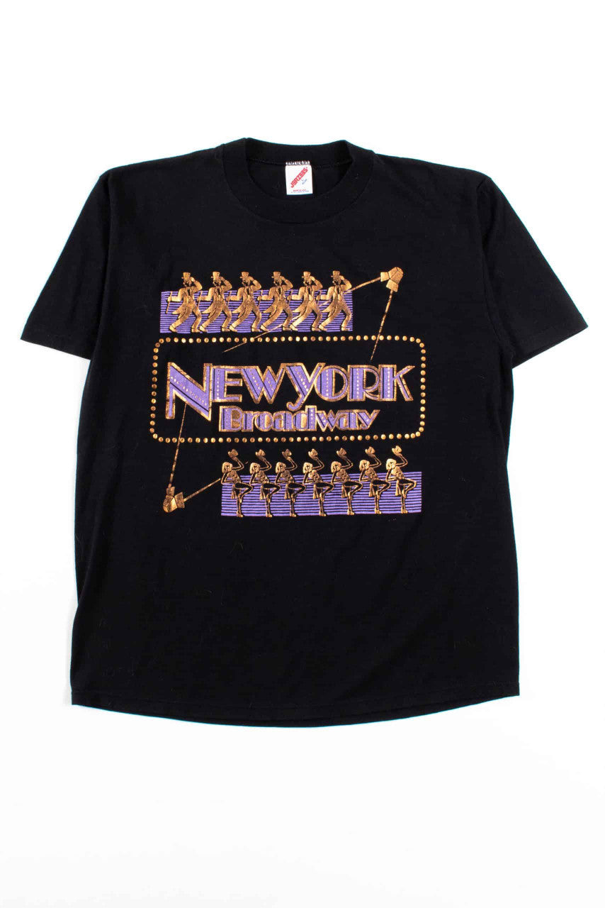 Vintage New York Broadway T-Shirt (Single Stitch)