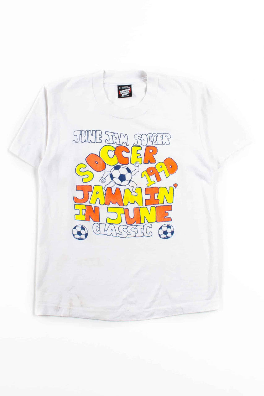 June Jam Soccer T-Shirt (1990, Single Stitch)